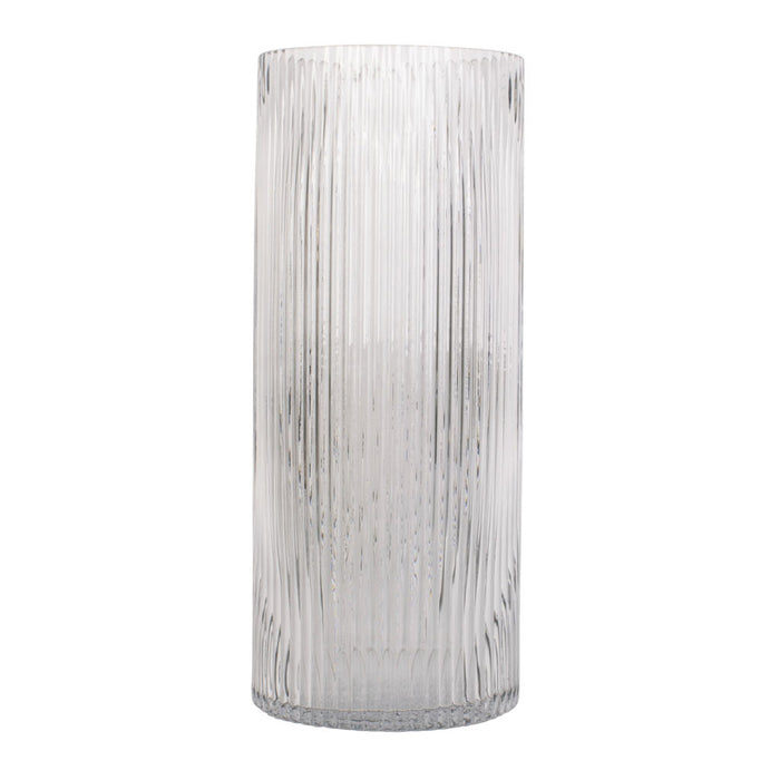 present time Allure Straight Vaas Large - Donkergrijs