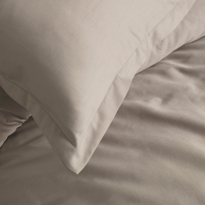 Cinderella dekbedovertrek Satijn - 260x200|220 cm - Taupe