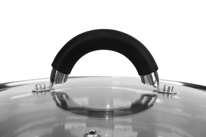 Edenberg Classic Line - Pannenset - RVS - 8 delig - Sandwichbodem