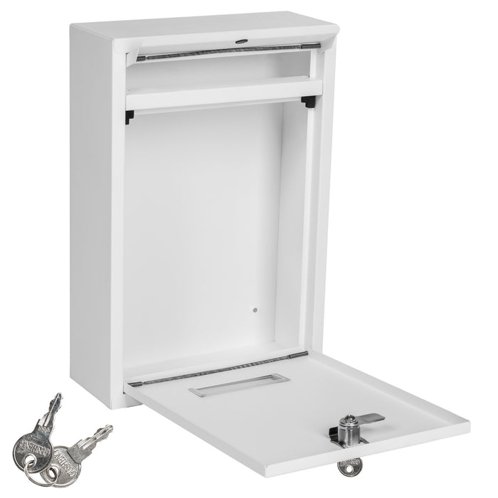 tectake Brievenbus Edwin uitbreidbaar met zijvak