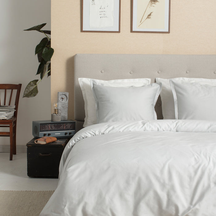 Cinderella dekbedovertrek Satijn - 260x200|220 cm - Lichtgrijs