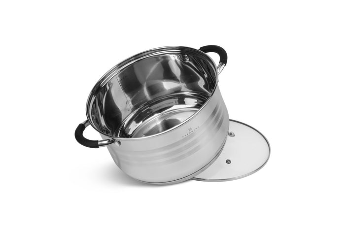 Edenberg Classic Line - Pannenset - RVS - 12 delig - Sandwichbodem