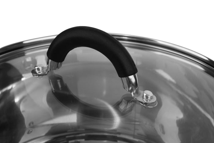 Edenberg Classic Line - Pannenset - RVS - 12 delig - Sandwichbodem