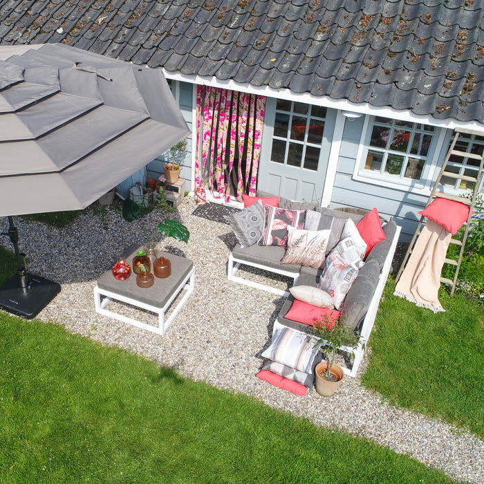 Madison Syros Luxe Stokparasol Ø 350 cm