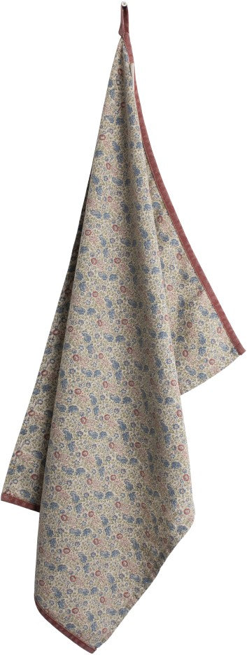 Laura Ashley Theedoek Oxblood Rood Daniela 50x70cm