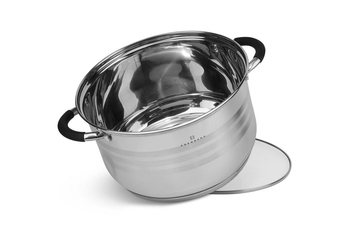 Edenberg Classic Line - Pannenset - RVS - 10 delig - Sandwichbodem