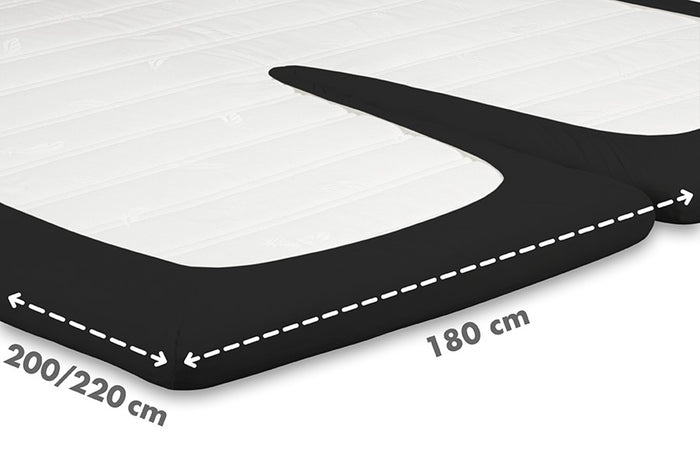 Beter Bed Select hoeslaken Jersey splittopper - 180 x 200|210|220 cm