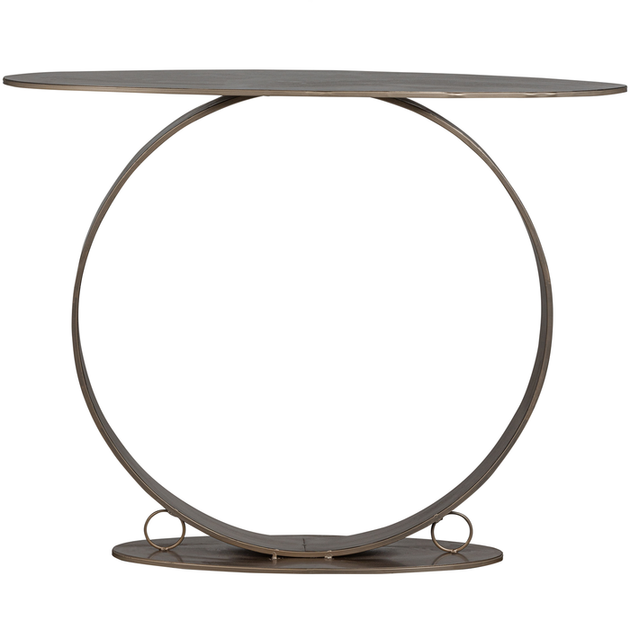 WOOOD Comic Sidetable - Metaal - Champagne - 87x110x35