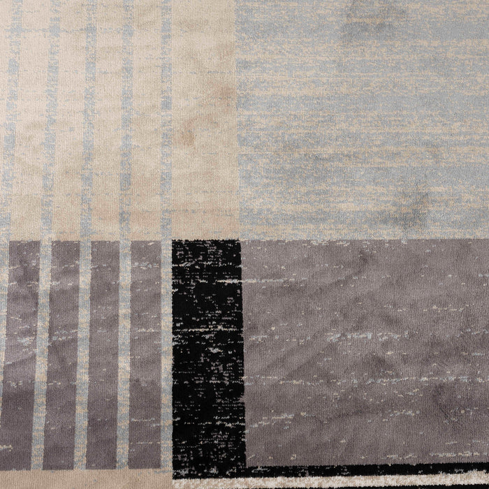 by fonQ Arc Vloerkleed - Zwart