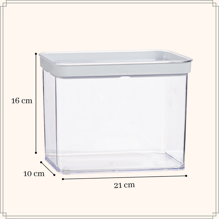 OTIX Cracker Bewaardoos Voorraadpot Vershouddoos Transparant Knacke...