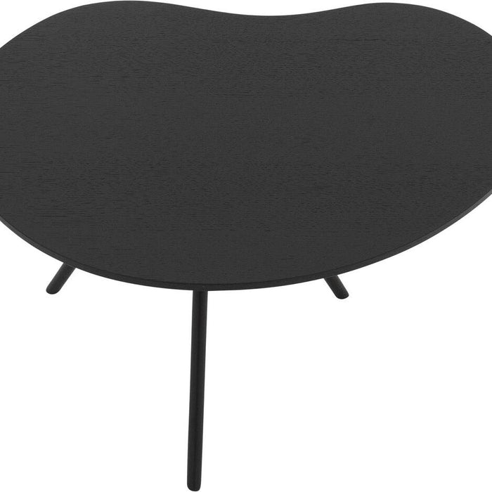 Goossens Salontafel Zyan in Eiken fineer wenge zwart