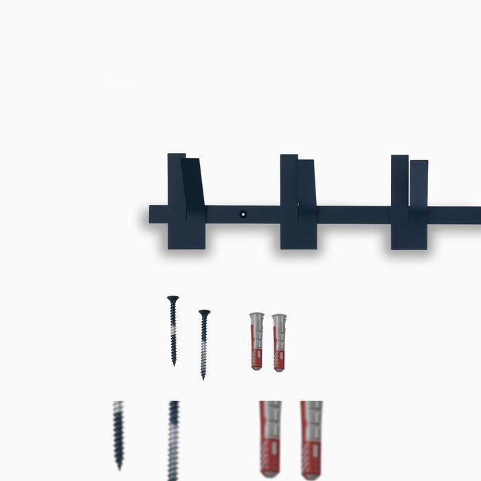 Gorillz Incision - Wandkapstok - 10 kapstokhaken - Blauw