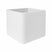 Elho Pure Soft Brick Plantenbak met Wielen 40 x 40 cm - Wit