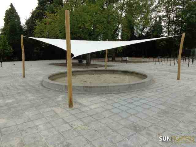 Sunfighters   90 graden Driehoek 4x5x6,4 Ivoor