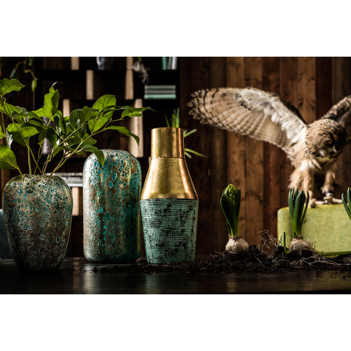 Kare Design Vaas Moonscape Turquoise 31cm