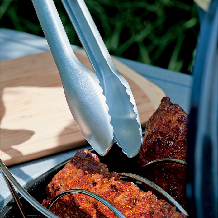 Weber Barbecuetang RVS zwart