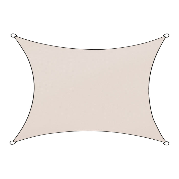Livin'outdoor Livigno Oxford Schaduwdoek - Rechthoek - 3x4