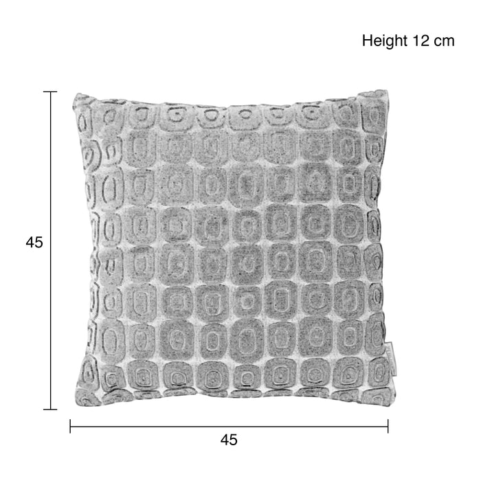 Zuiver Cloud Sierkussen - Natural champagne 45 x B 45 cm