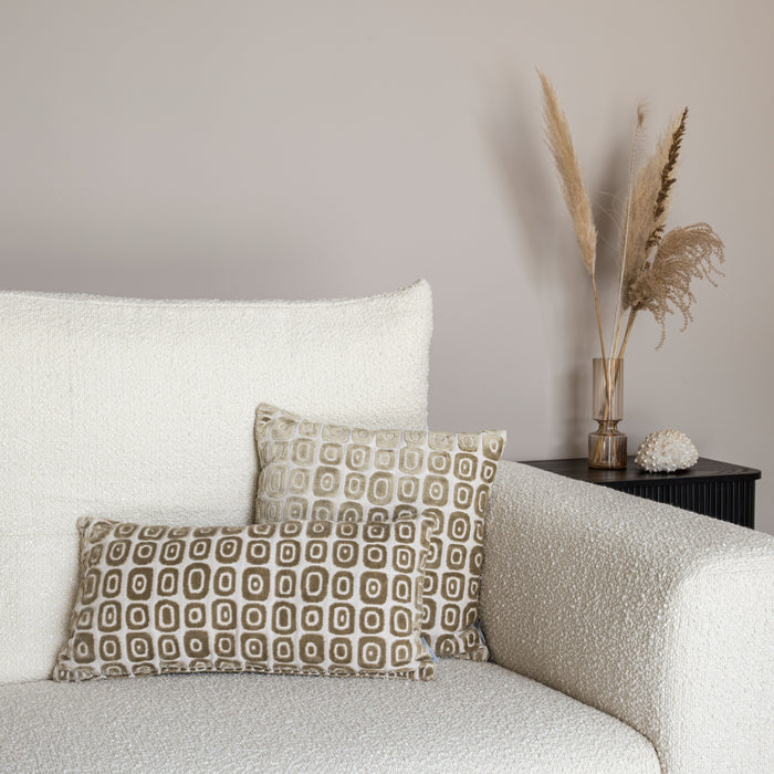 Zuiver Cloud Sierkussen - Natural champagne 45 x B 45 cm