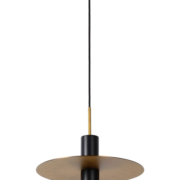 Lucide SELIN Hanglamp 1xGU10 - Zwart