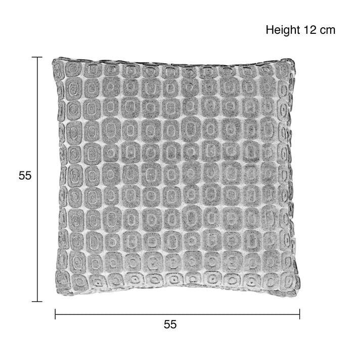 Zuiver Cloud Sierkussen - Natural champagne 55 x B 55 cm
