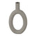 present time Ring Vaas Oval High - Warm grijs