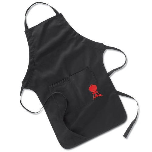 Weber Schort zwart met rode ketel