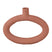 present time Ring Vaas Oval Wide - Terracotta orange