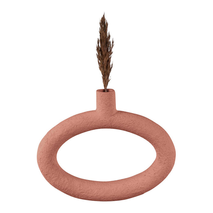 present time Ring Vaas Oval Wide - Terracotta orange