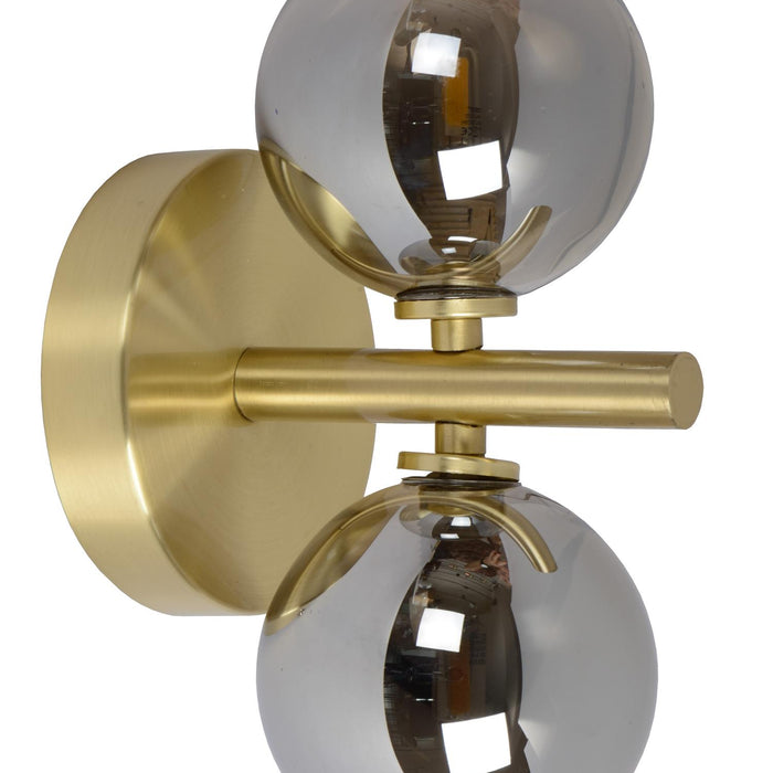 Lucide TYCHO Wandlamp - Mat Goud | Messing