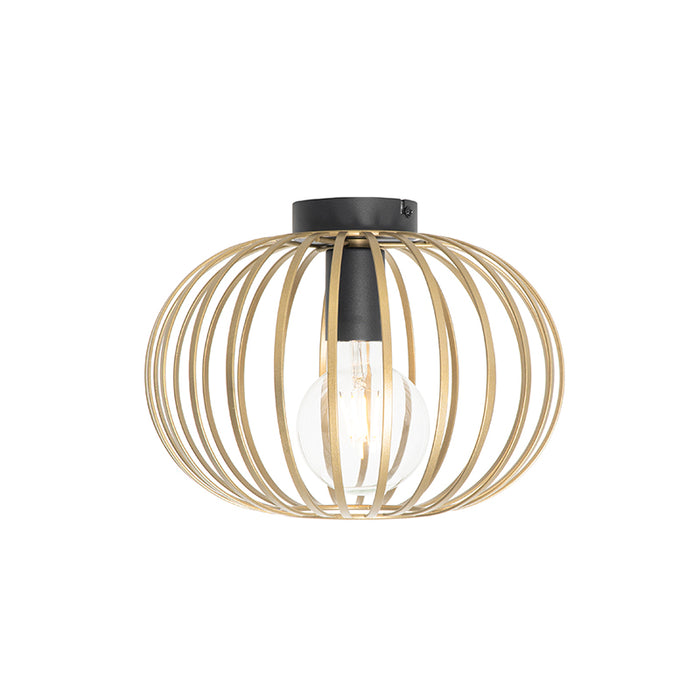 QAZQA Design plafondlamp messing 30 cm - Johanna