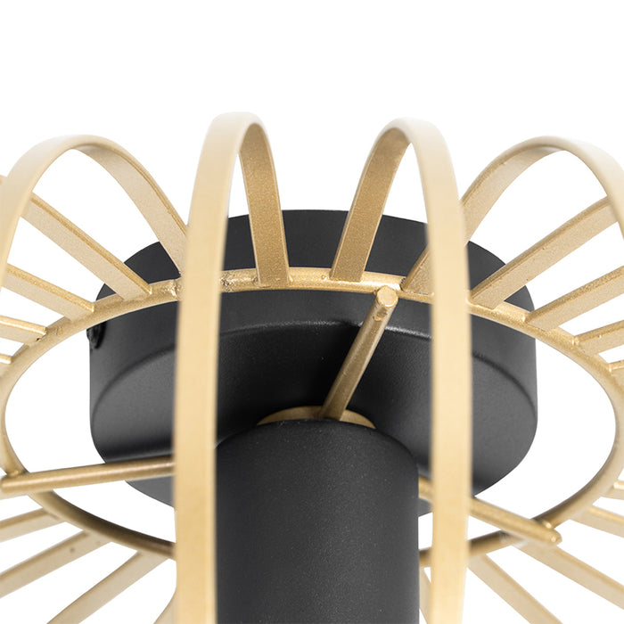 QAZQA Design plafondlamp goud 39 cm - Johanna