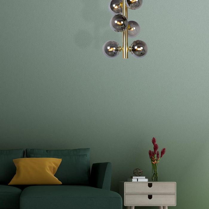 Lucide TYCHO Hanglamp - Mat Goud | Messing