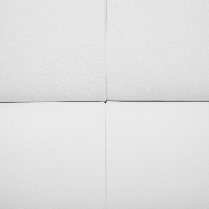 Beliani - LEIRA - Tweezitsbank - Wit - Kunstleer