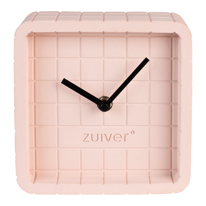 Zuiver Cute Concrete Tafelklok - Pink