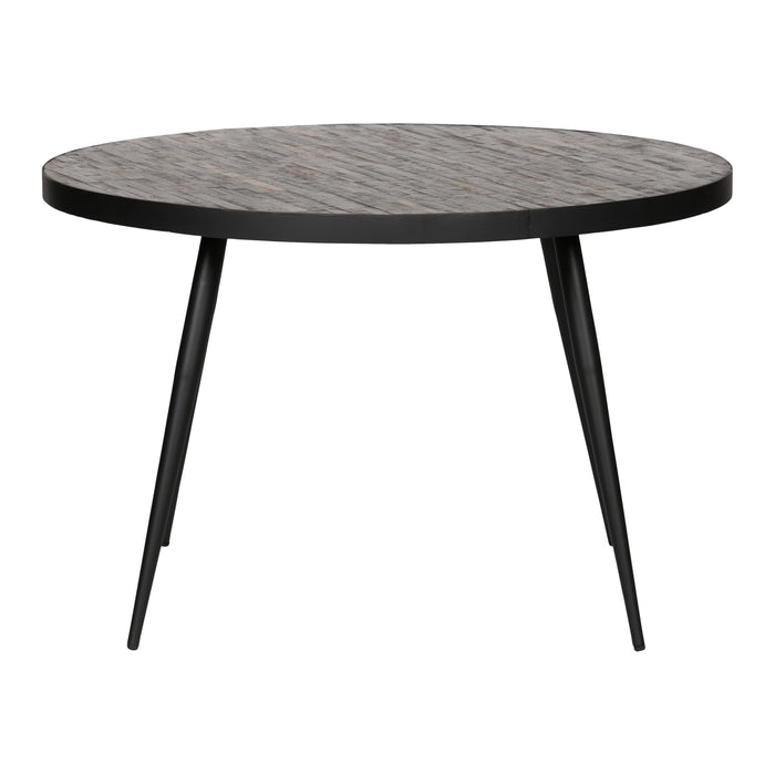 WOOOD Vic Eettafel - Ø 120 cm - Bruin