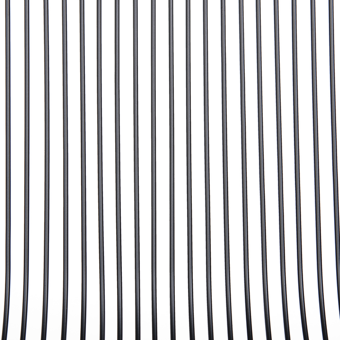 Beliani - AURORA - Eetkamerstoel - Zwart - Staal