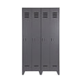 WOOOD Stijn Lockerkast - Steel Grey