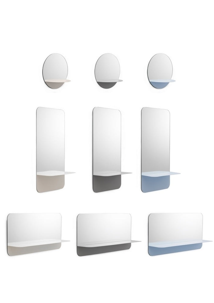 Normann Copenhagen Horizon Spiegel Verticaal - H 80 x B 40 cm
