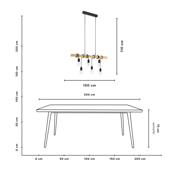 EGLO Townshend Hanglamp