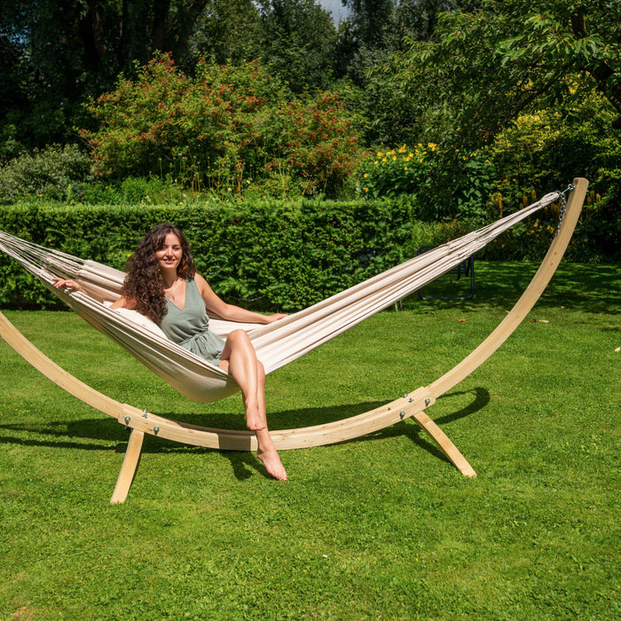 Tropilex® Hangmat Eénpersoons Classic White Wit | Ecru