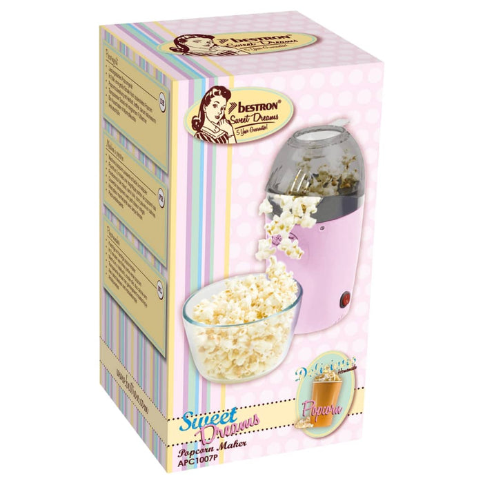 Bestron Popcornmaker APC1007P 1200 W roze