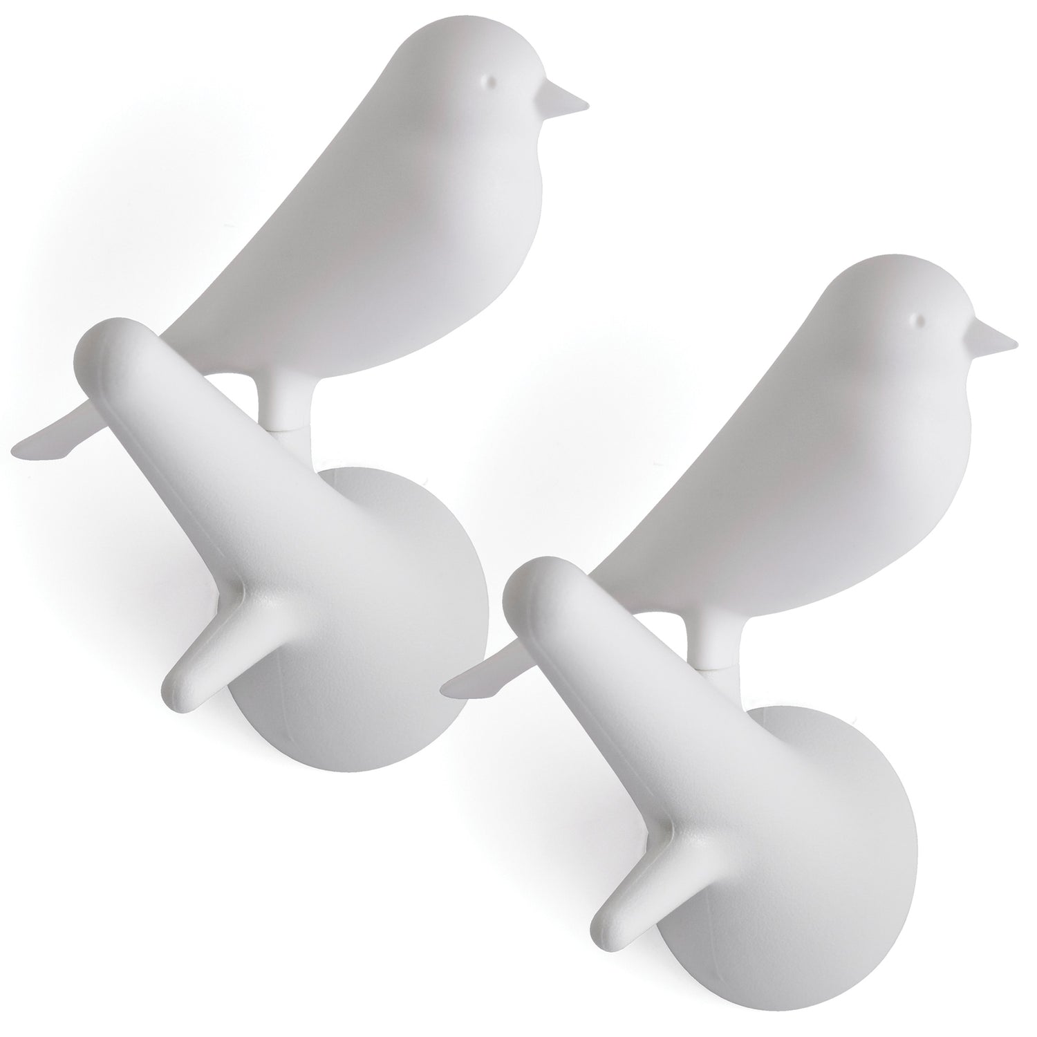 Qualy Vogel Kapstokhaken 2 st.