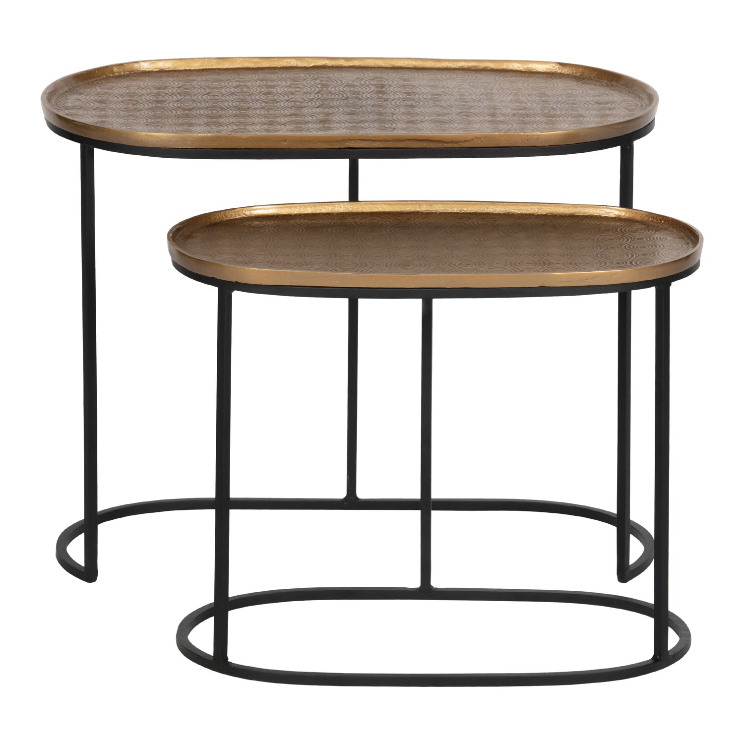 WOOOD Embrace Bijzettafel Set van 2