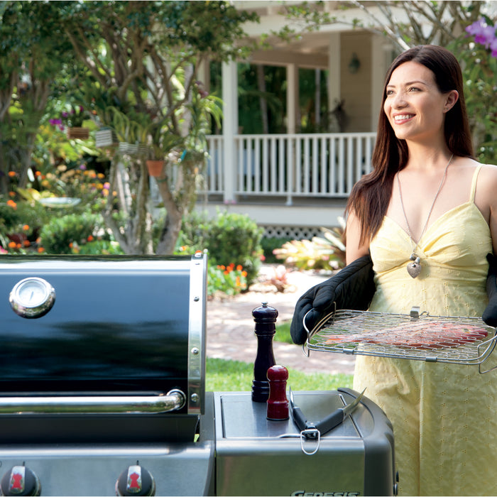 Weber Vis- en groentenbasket RVS groot