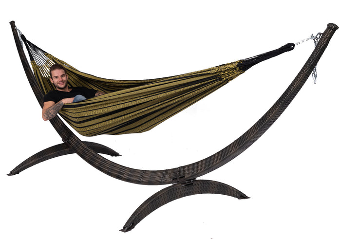 Tropilex® Hangmat Familie Black Edition Gold Geel