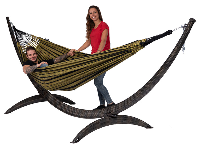 Tropilex® Hangmat Familie Black Edition Gold Geel