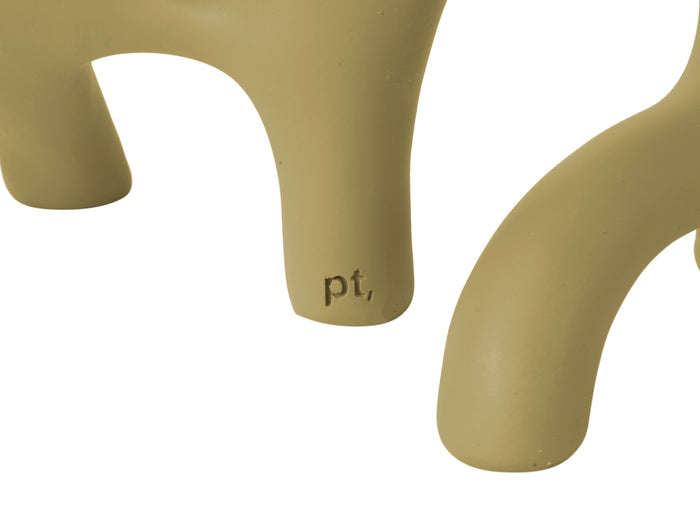 present time Kandelaar Swirls Large - Latte Brown