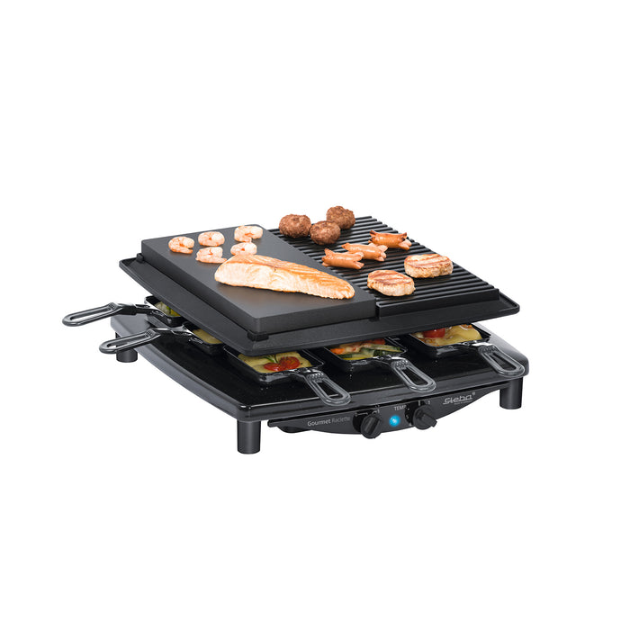 Steba RC4 Plus Deluxe Steengrill, Gourmet & Raclette