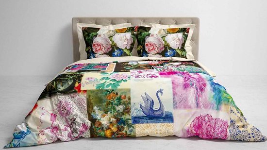 Heckett Lane Dekbedovertrek Katoen Satijn Carina - multi